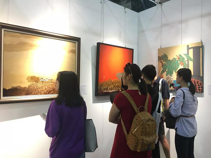蓮福文化漆畫展區(qū)現場3.jpg