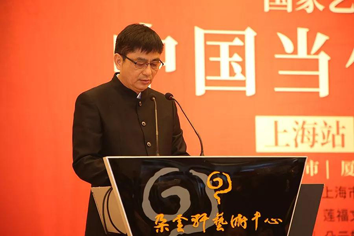 蓮福文化傳播（廈門）有限公司董事長葉水省在開幕式上致辭.jpg